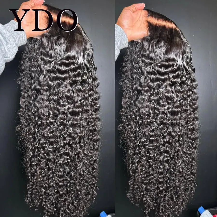 250% Glueless 6X6 Hd Lace Closure Wig Water Wave 5X5 HD lace