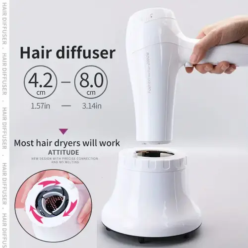 Adjustable Hair Diffuser for Curly Hair Adjustable Styling