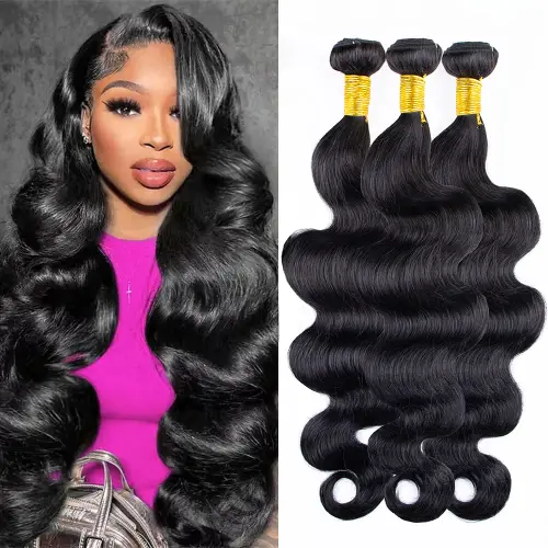 Body Wave Bundles Human Hair Brazilian Hair Weave Bundles