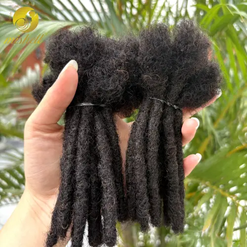 0.6cm 4-8Inch Regular Loc Extension Human Hair 50 Strands