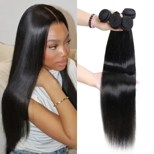 Straight Bundles Human Hair Straight Hair 1 Bundles