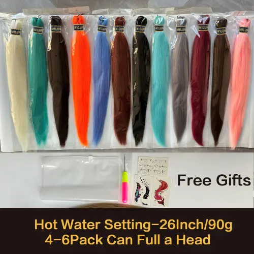 Kanekalon Hair 26 Inch 90g Pre Stretched Jumbo Braiding Hair