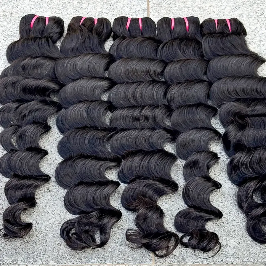 Loose Deep Wave Bundles Hair Weave Bundle 100% Human Hair
