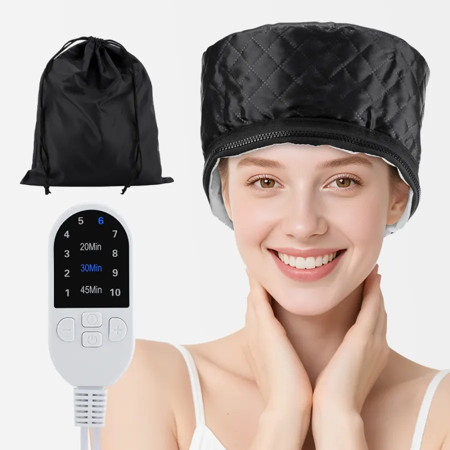 10 Levels Electric Hair Heating Cap Waterproof Hair Steamer