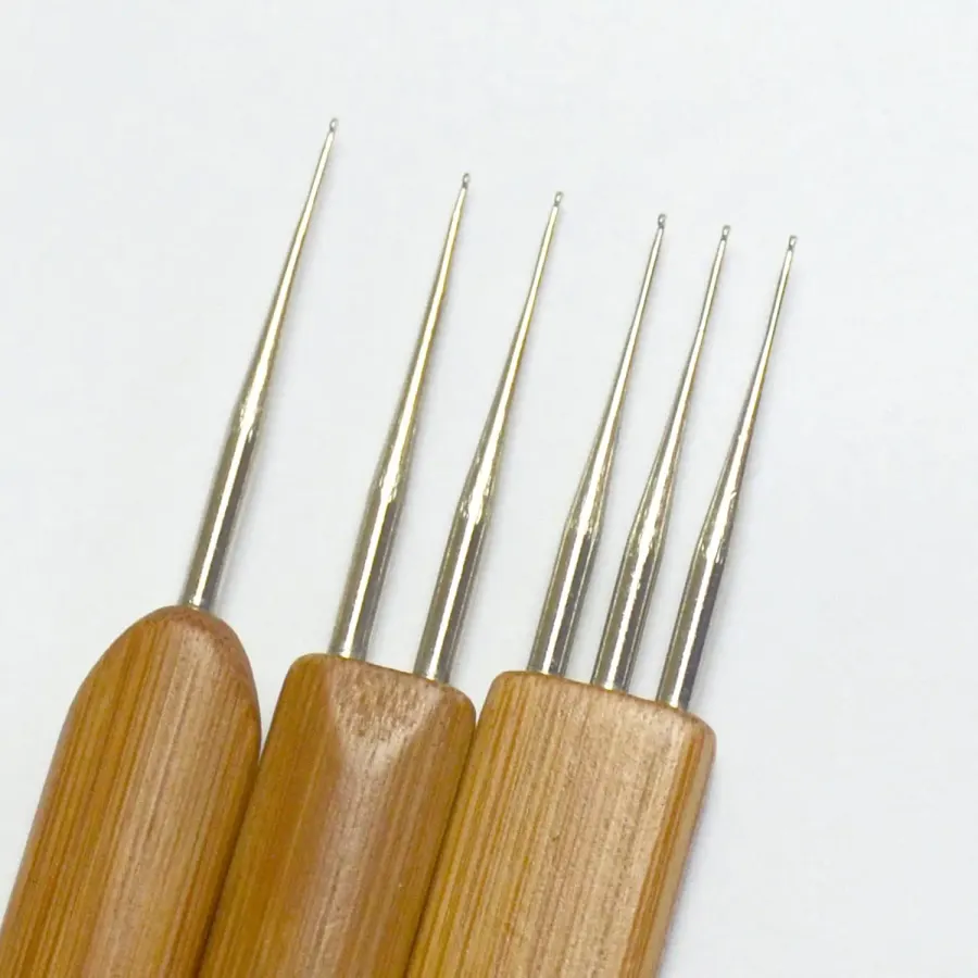 3pcs/Set 0.75mm Dreadlock Crochet Hook for Hair Dreadlock