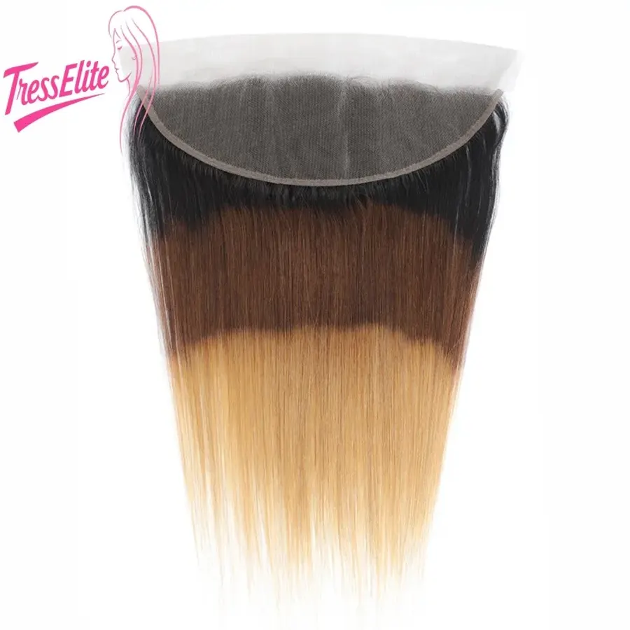 PremiumT1b/4/27 13x4 Straight Lace Front Human Hair Wig Color