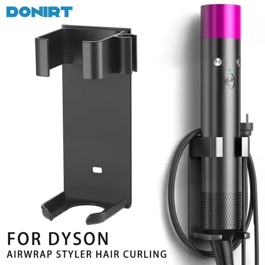 Wall-Mount Holder for Dyson Airwrap Styler Hair Curling