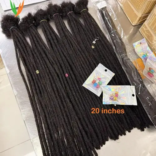 6-18inch Dreadlocks Human Hair Locs Hip-Hop Sisterlocs Braids