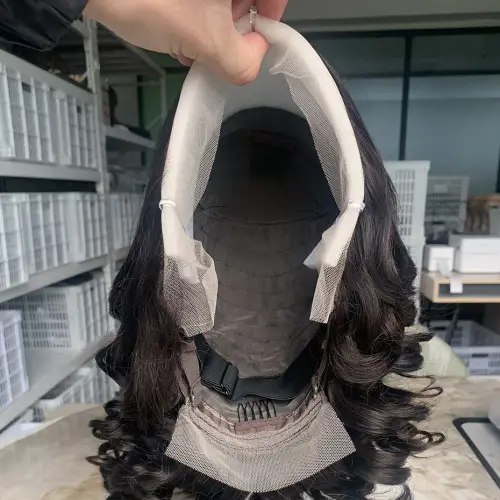 Bouncy curly Human Hair Wigs Full 250 Density Bob Wig