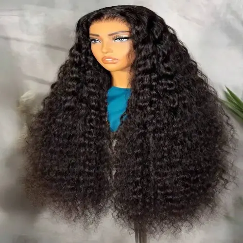 Deep Wave Lace Front Wigs Human Hair 13x6 HD Lace Front Wigs