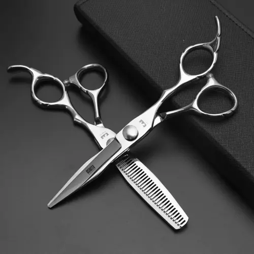 Professional Hair Cutting Scissors - 6-Inch Stainless Steel