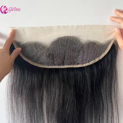 Premium 13x4 Lace Frontal Human Hair 8-24inches Straight Ear