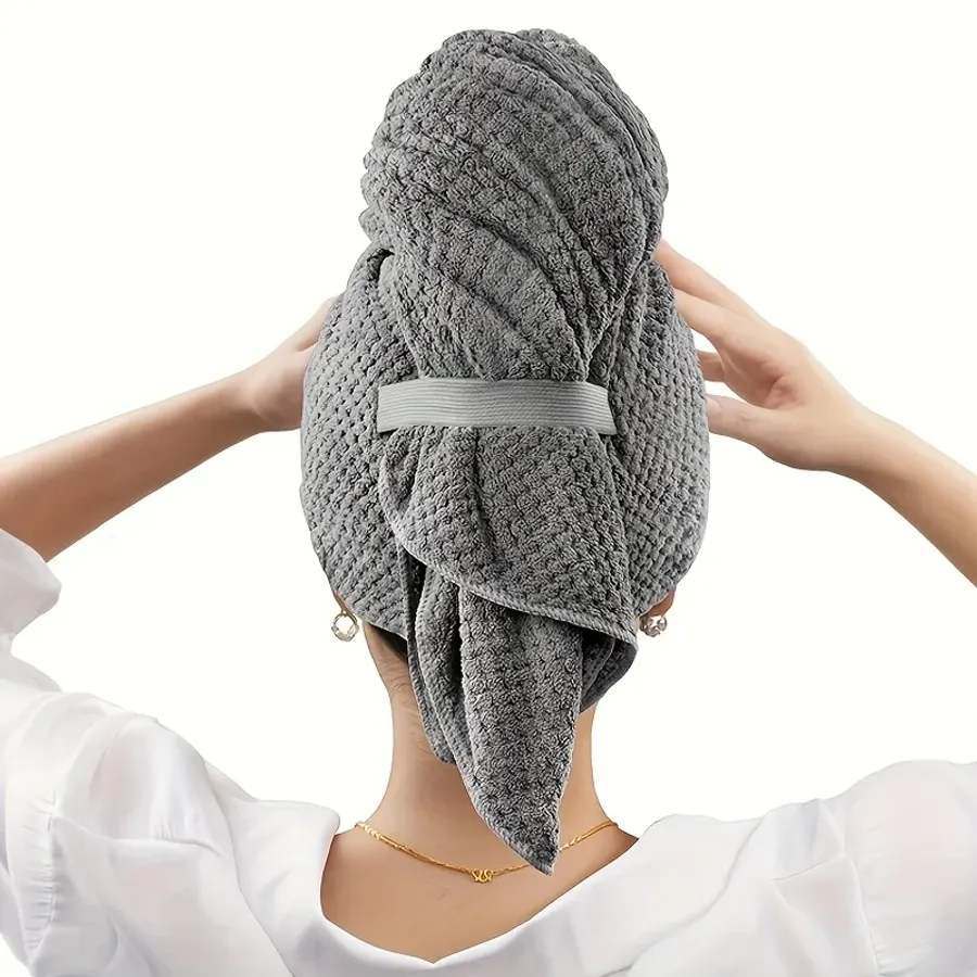 Microfiber Hair Towel Extra Large Wrap Quick Dry Hair Towel