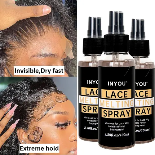 Lace Melting Spray And Holding Spray, Wig Melting Spray
