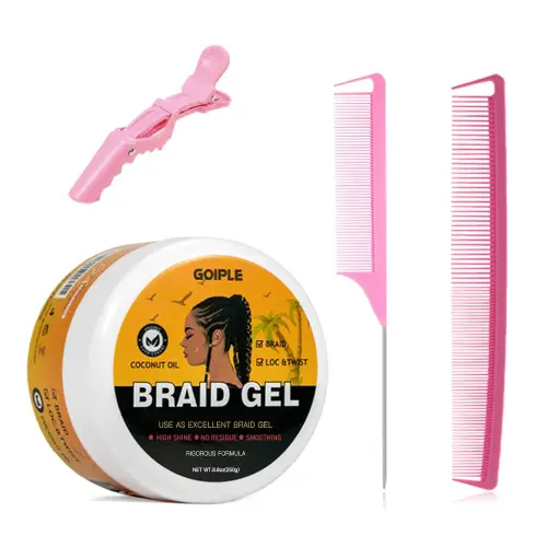 Hair Combs Strong Hold Braid Gel Good for Twist