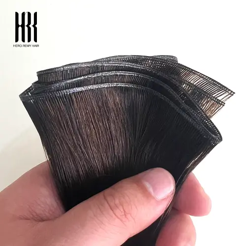 Genius Weft 100G/pc Real Remy Human Hair Straight Invisible