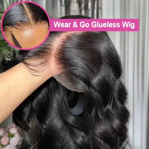 Body Wave 250 Density 13x4 13x6 HD Transparent Lace Front