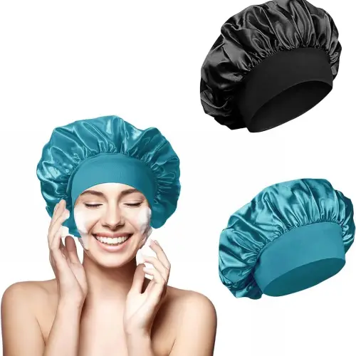 Satin Hat Sleep Silk Round Fabric Protect Hair Comfort Hair