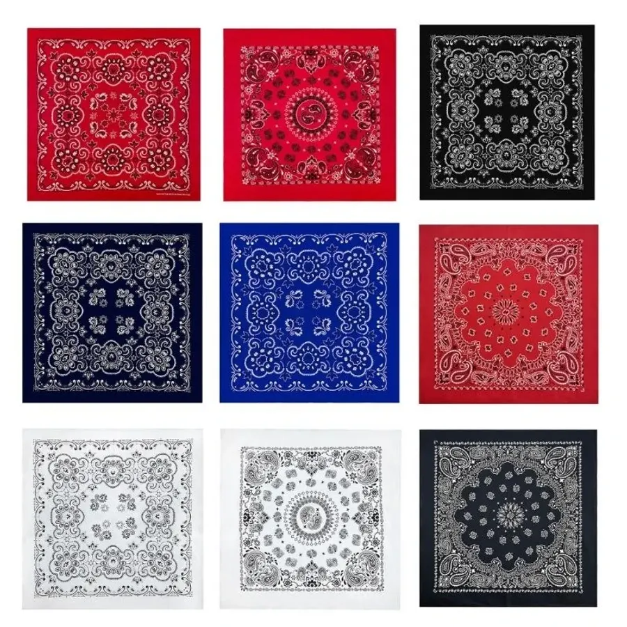 Hip Hop Hair Scarves Wrap Floral Pattern Headwraps Elaborate