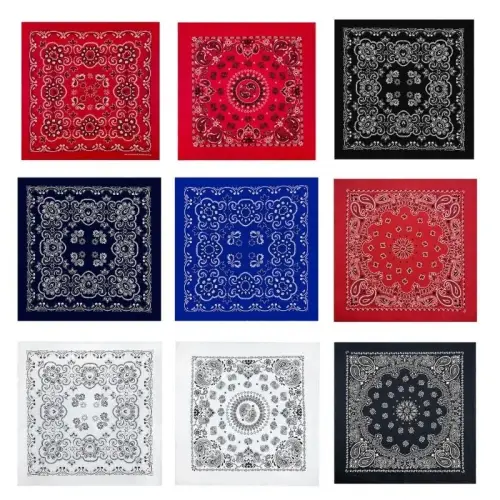 Hip Hop Hair Scarves Wrap Floral Pattern Headwraps Elaborate