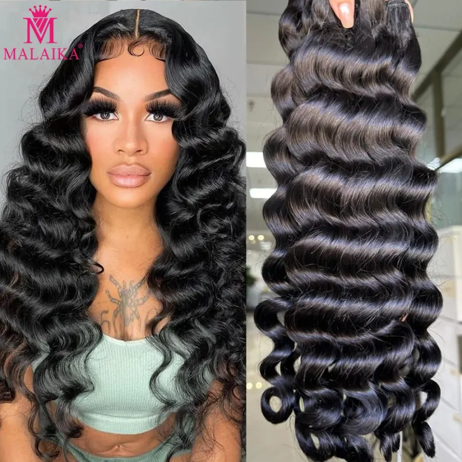 Deep Wave Bundles 100% Natural Burmese Human Hair Curly