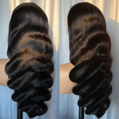 13x6 Body Wave Hd Lace Frontal Wig Human Hair 5x5 Glueless