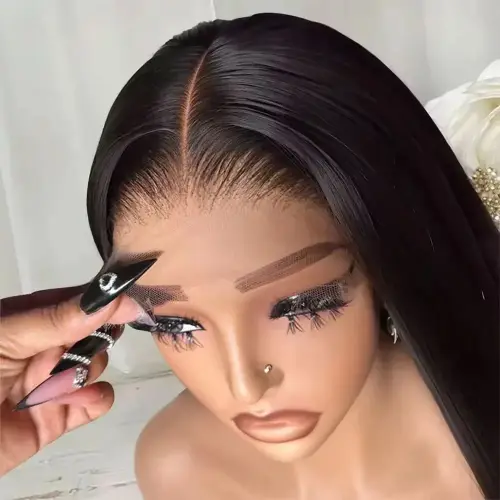 40 30 Inch Bone Straight 13x6 HD Lace Frontal Human Hair Wig