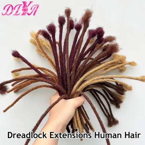 Dreadlock Extensions Human Hair 10inch 0