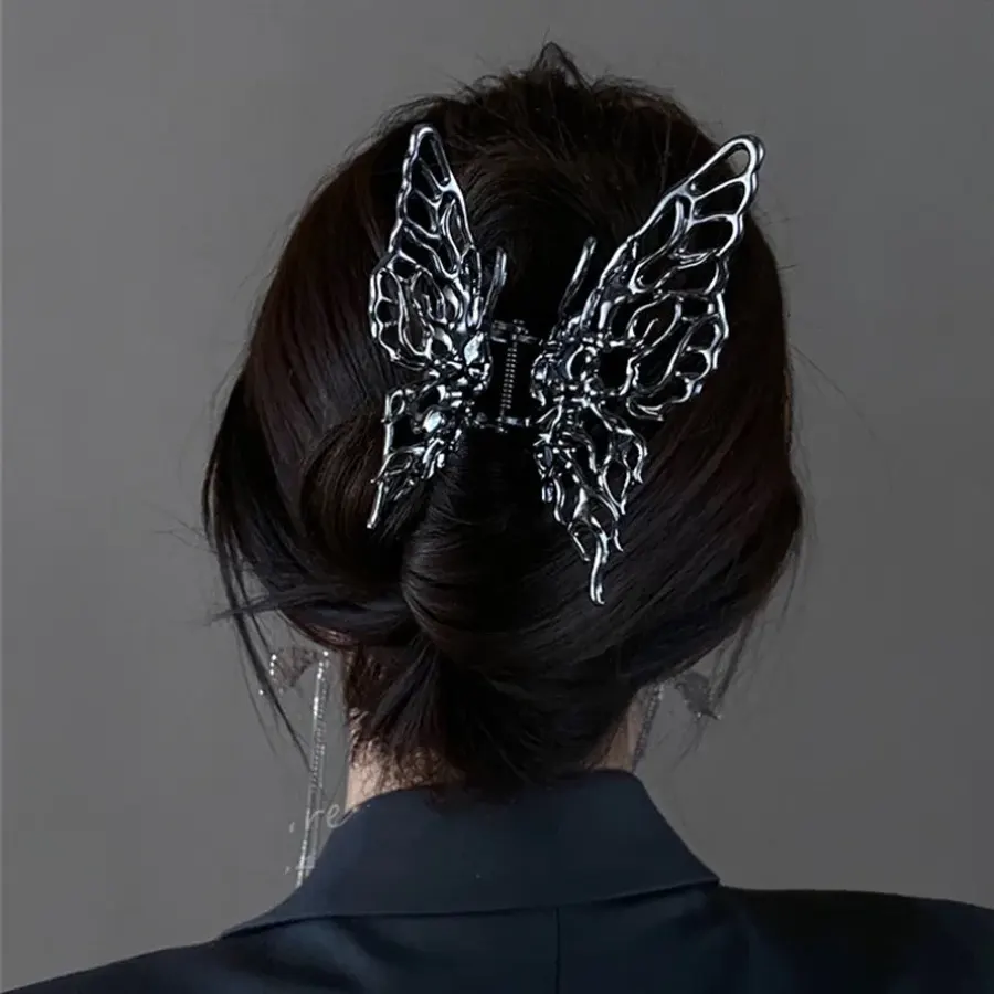 Butterfly Hair Clips Large Hair Claw Clips for Thick Hair
