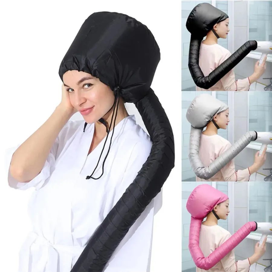 Hair Dryer Steamer Cap Reusable Styling Drying Hat Hair Care