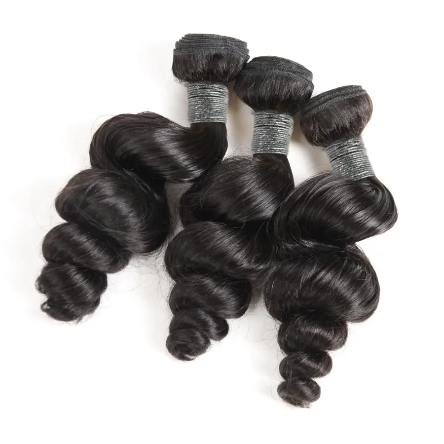 Loose Wave Bundles Human Hair Brazilian Virgin Human Hair
