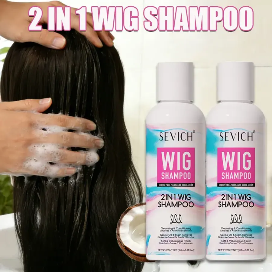 Wigs Care Shampoo Coconut Oil Wig Conditioner Wig Frizz