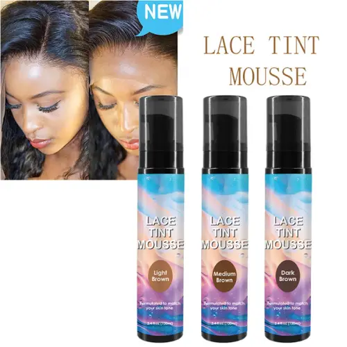 Lace Tint Melting Hair Mousse 100Ml Lace Tint Mousse For Wigs