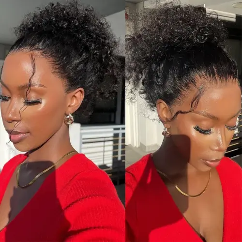 Invisible Strap 360 Full Hd Lace Glueless Wig Water Wave