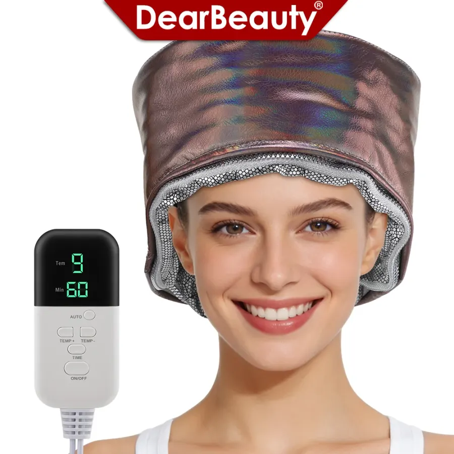 Hair Steamer For Deep Conditioning Thermal Heat Cap 9-Level 5