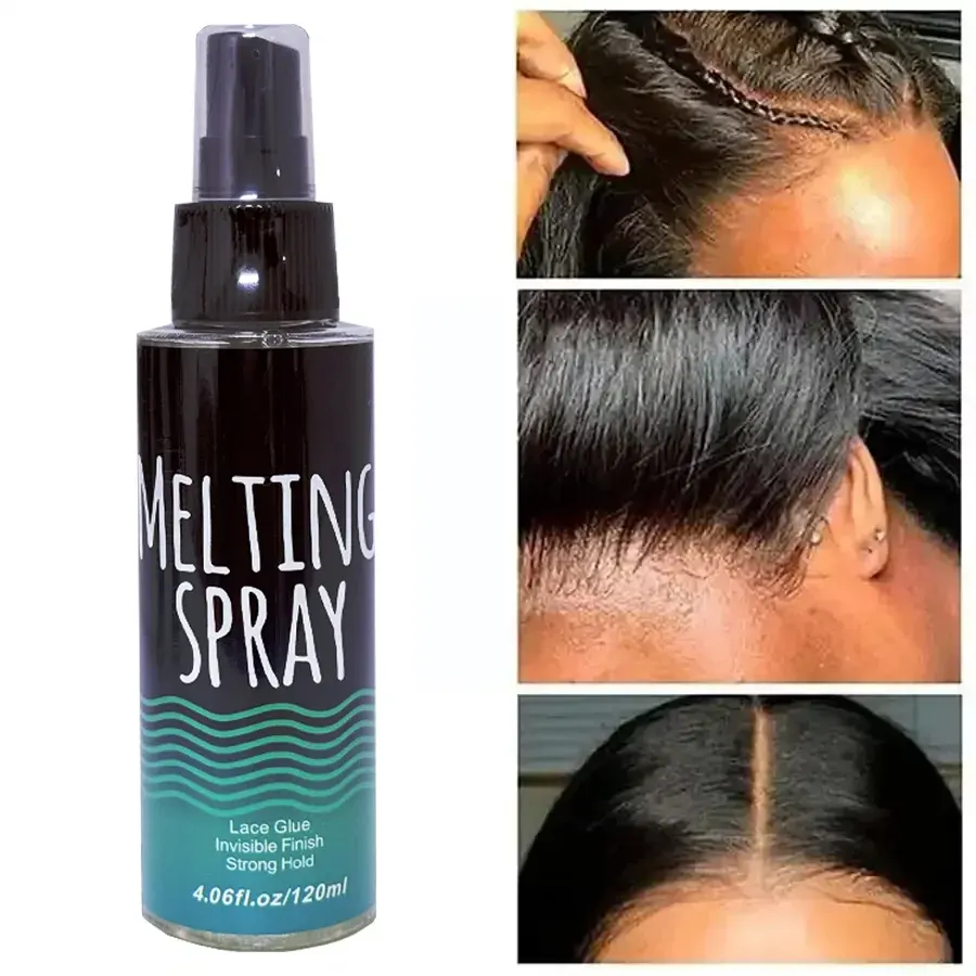 120ml Lace Wig Adhesive Melting Spray Strong Hold Invisible