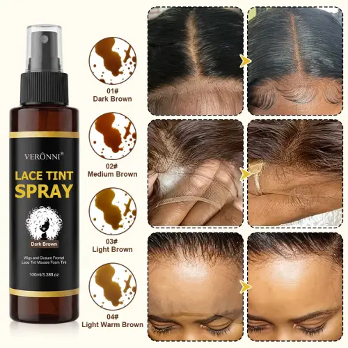 Lace Melting Tint Spray Styling Spray for Volume Texture