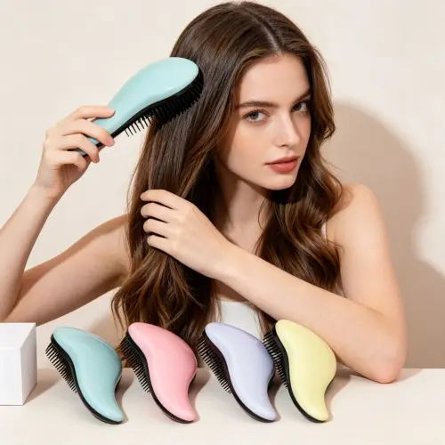Antistatic Detangling Massage Brush, Wet Curly Hair Shower