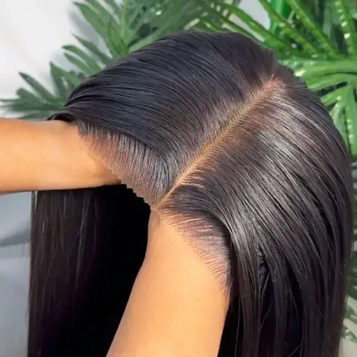Wear And Go Glueless Pre Cut Wigs Human Hair Straight Lace