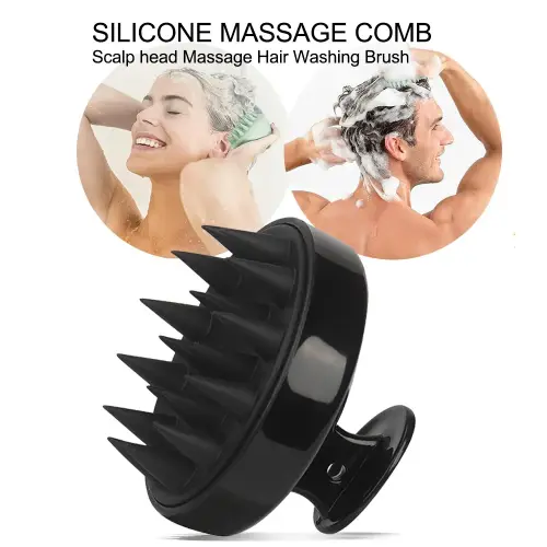 Silicone Scalp Massager Shampoo Brush Scalp Brush for Hair