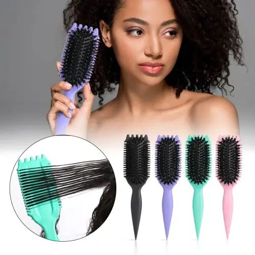 Salon Bursh Curly Hair Styling Brush: Defined Curls on Wet