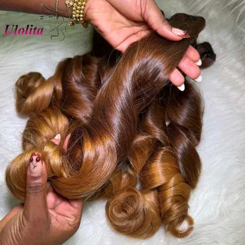 Bouncy Loose BodyWave Human Hair Bundle 100% Unprocessed