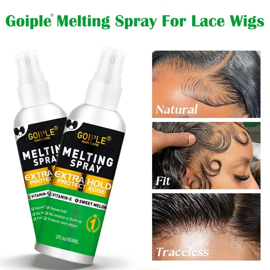 Lace Wig Melting Holding Spray, Strong Wig Adhesive Glue for