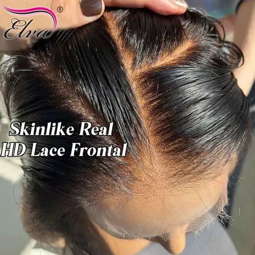 Skinlike HD Lace Frontal Human Hair Melt Skin Deep Part
