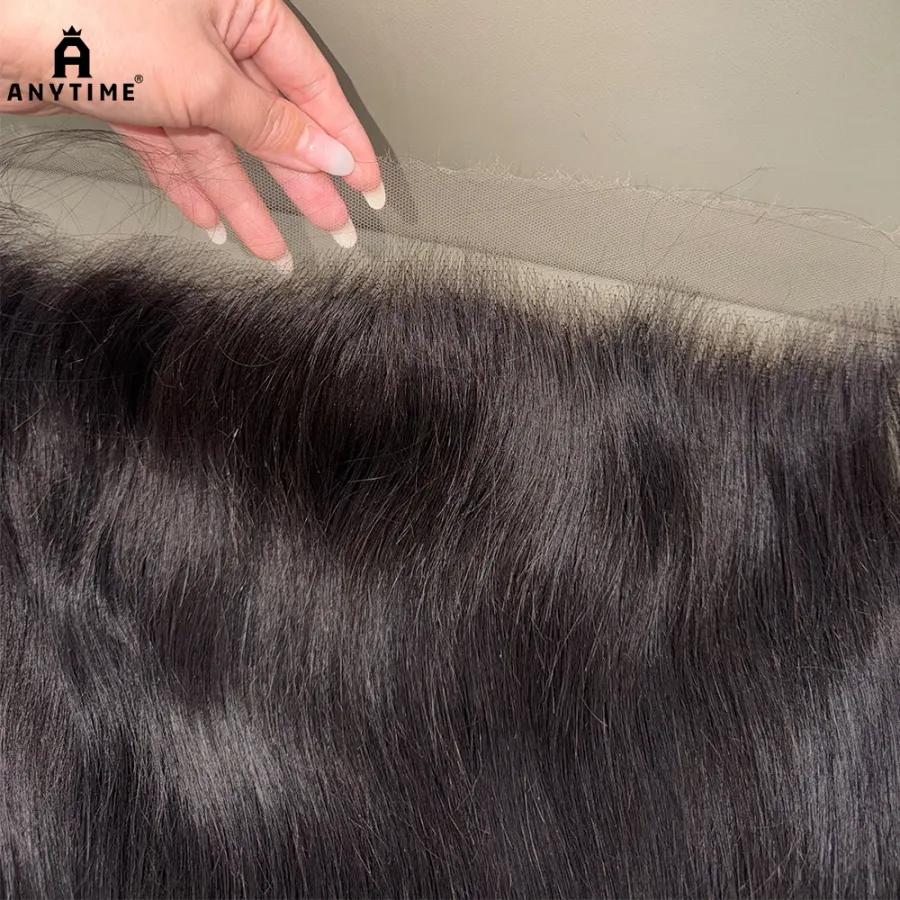 Real HD Lace Frontal 13x6 Lace Frontal Straight Human Hair