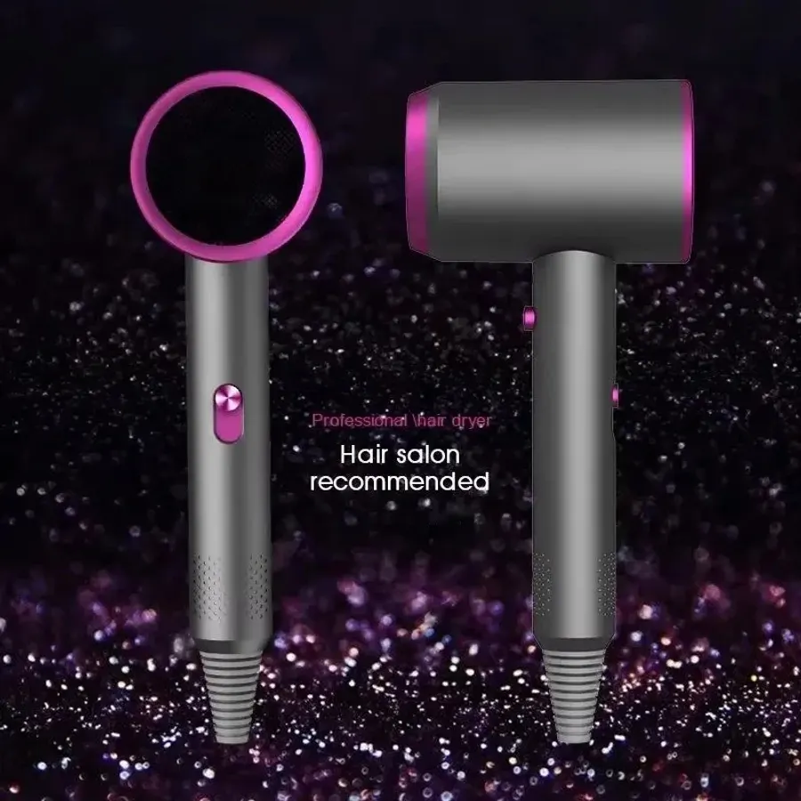 Professional Salon Hair Dryer with Ionic & Heat Protection