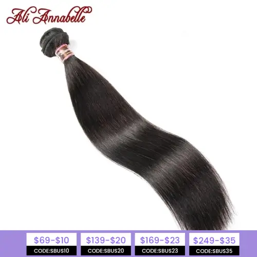 ALI ANNABELLE Straight Hair Bundles Human Hair Bundles 30 28