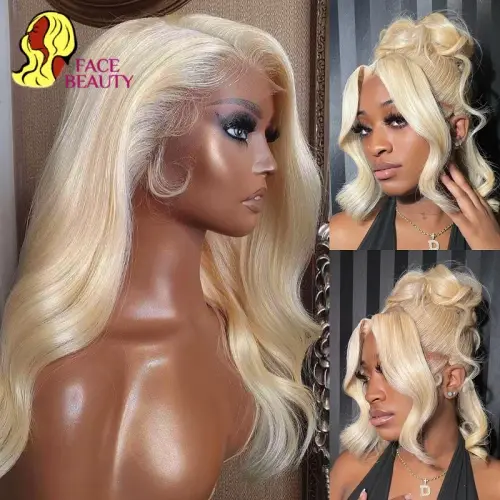 360 Lace Frontal Wig 613 Blonde 13x4 13x6 Body Wave Lace