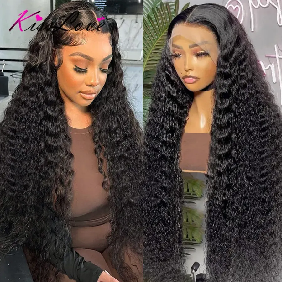 Deep Wave Wigs 13x6/13x4 HD Transparent Lace Front Human Hair