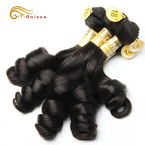Curly Bundles 5 Pcs/Lot Peruvian Human Hair Bundles Egg Curl